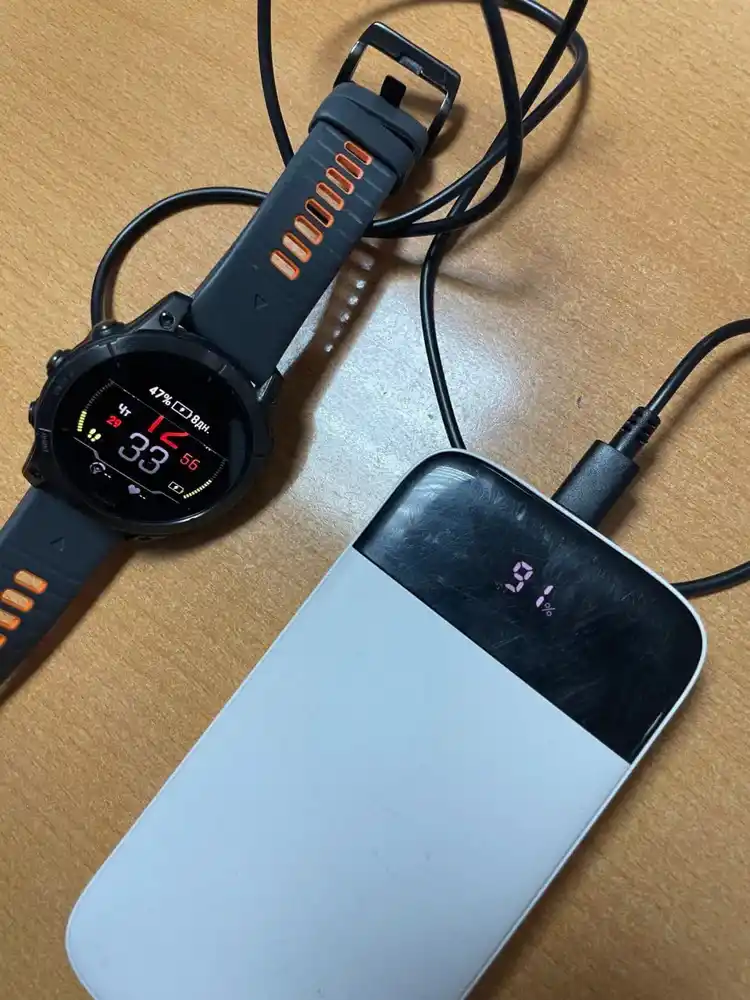 Garmin aqlli soatlar uchun Type‑C zaryadlovchi kabel, zaryadka, 1 metr