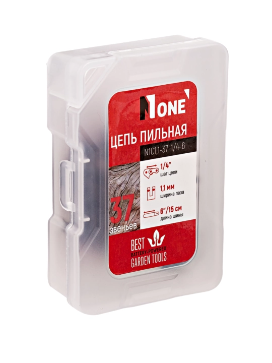 Цепь NUMBER ONE N1C1,1-37-1/4-6, для пилы RCS20/3.0-PRO-B, длина 6″/15 см, 37 звеньев