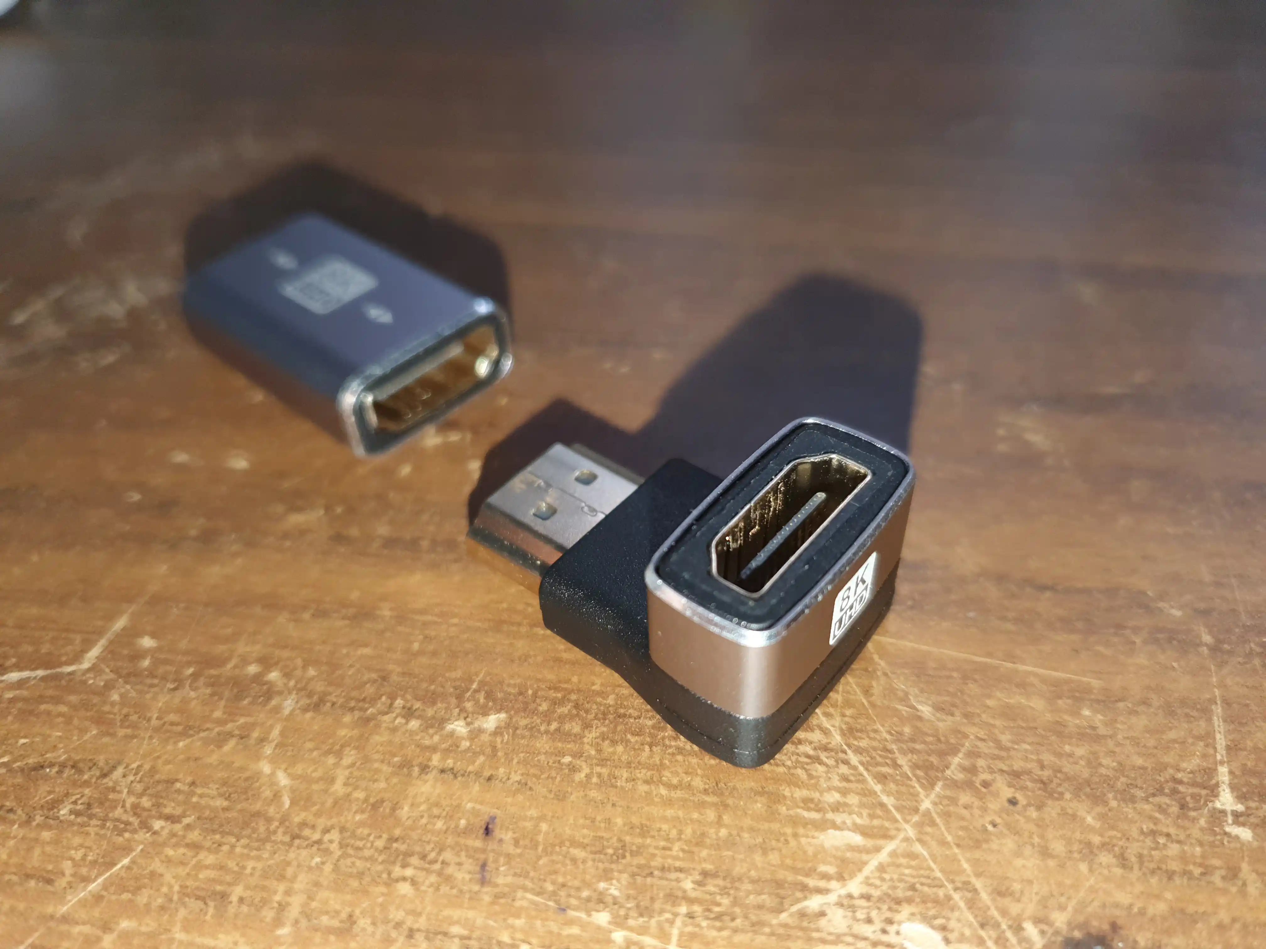 HDMI adapter o‘tkazgich 8K UHD – Mini / Micro / 90° burchakli