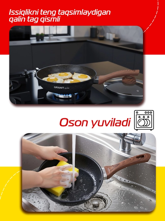 Tova Granit Ultra Kukmara 24 / 26 sm (Rangi – Original)