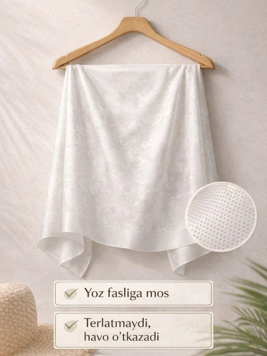 Ayollar va qizlar uchun paxtali romol, romollar va sharflar, 110x110