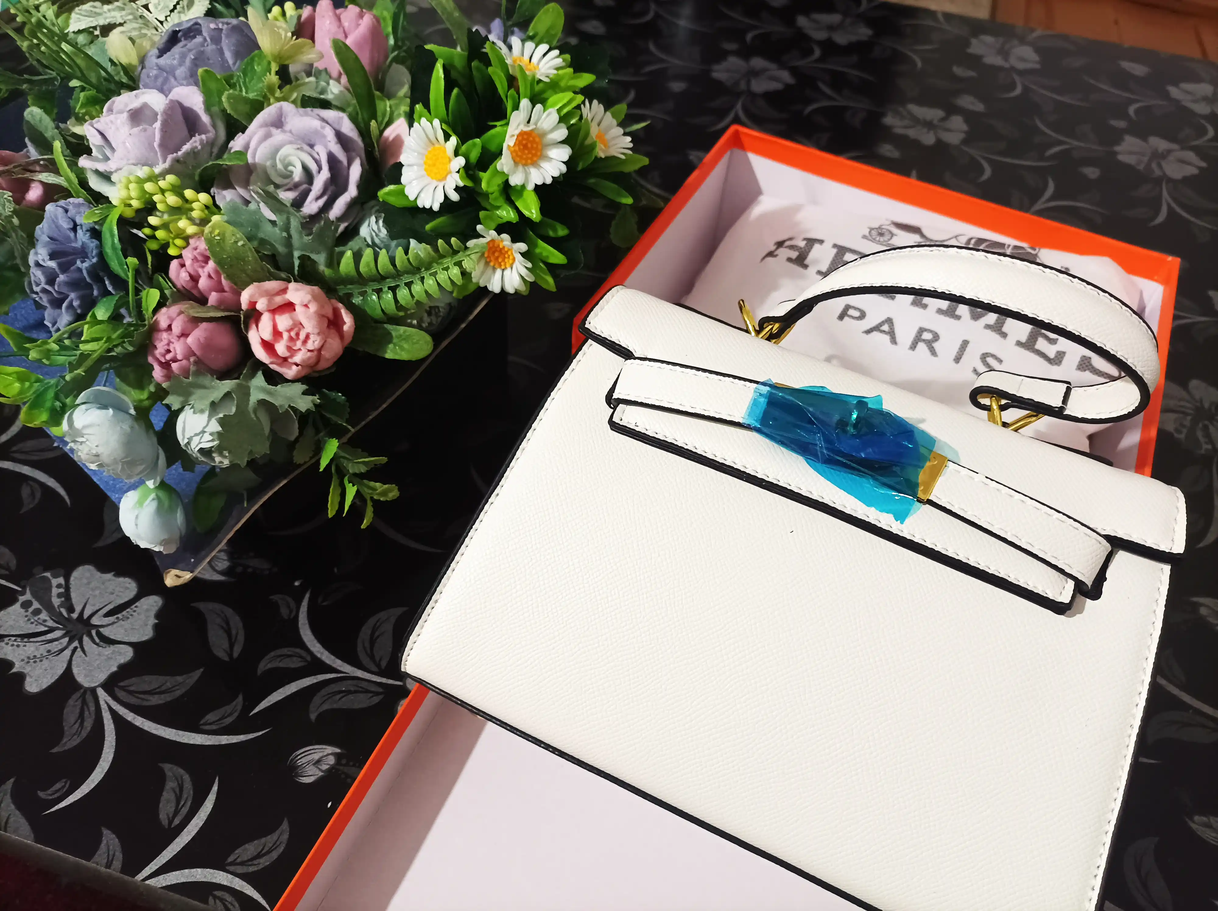 Женская сумка в стиле Hermes, подходящая для повседневного использования