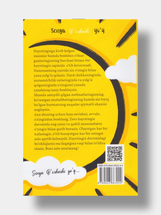 Senga o'xshashi yo'q. Mirach Chag'ri Oqtosh (Kitob o'zbek tilida)