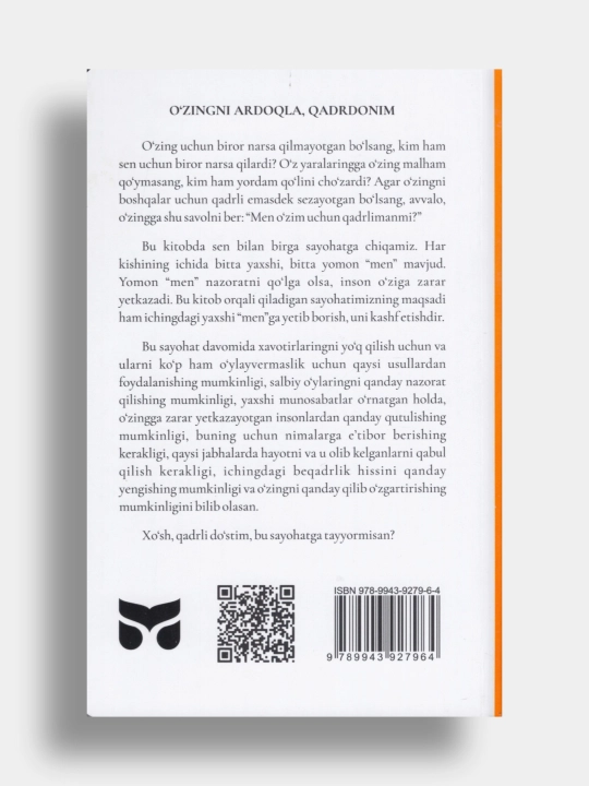 O'zingni ardoqla qadrdonim, Beyhan Budak (книга на узбекском языке)