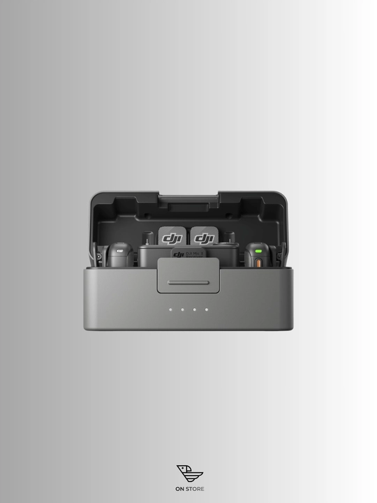 DJI Mic 3 simsiz mikrofon tizimi, 2.4 GHz, 250 m