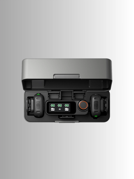 DJI Mic 3 simsiz mikrofon tizimi, 2.4 GHz, 250 m