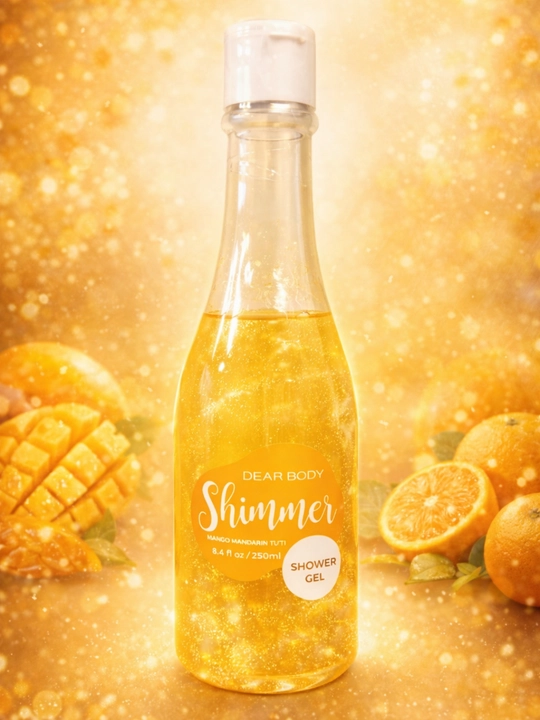 Yaltirab turadigan shimmer dush geli ayollar uchun 250 ml