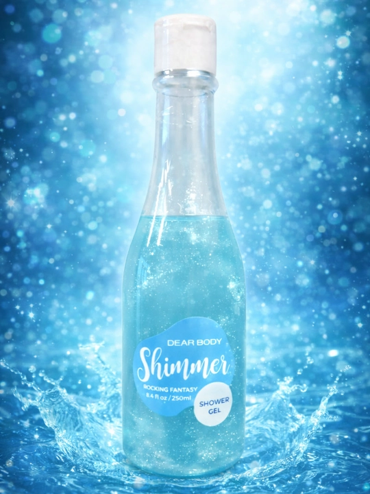 Yaltirab turadigan shimmer dush geli ayollar uchun 250 ml