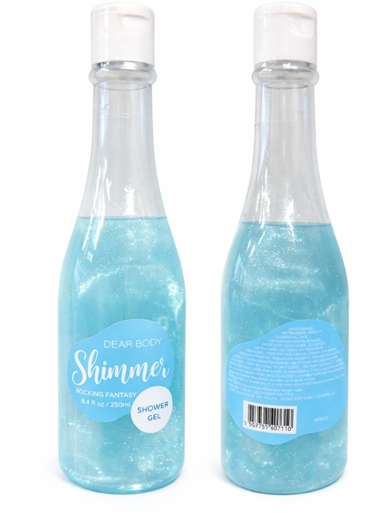 Yaltirab turadigan shimmer dush geli ayollar uchun 250 ml