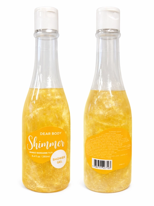 Yaltirab turadigan shimmer dush geli ayollar uchun 250 ml