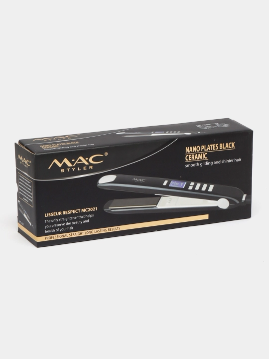 MAC Styler, профессиональный выпрямитель с титановым и керамический от 150° до 480°F
