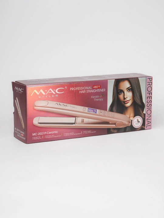 MAC Styler professional dazmollar titan va keramik qoplamali soch tekislagichlar 150°—480°