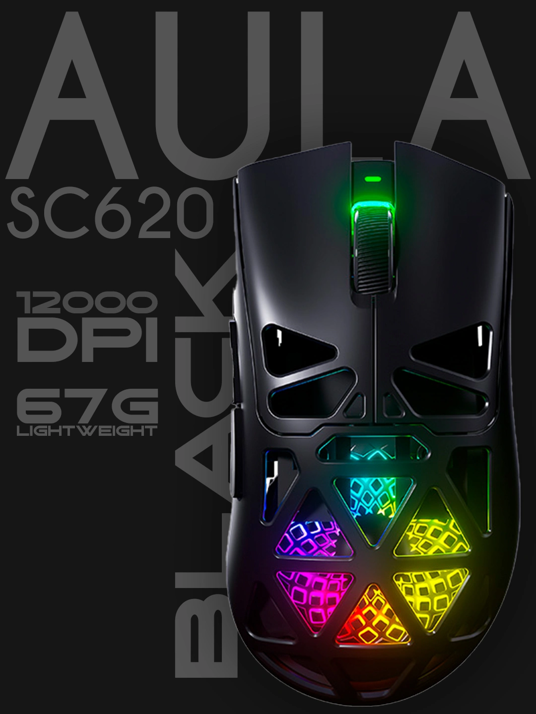 Беспроводная игровая мышь AULA SC620 за 250000 сум со скидкой 19%. Uzum Market