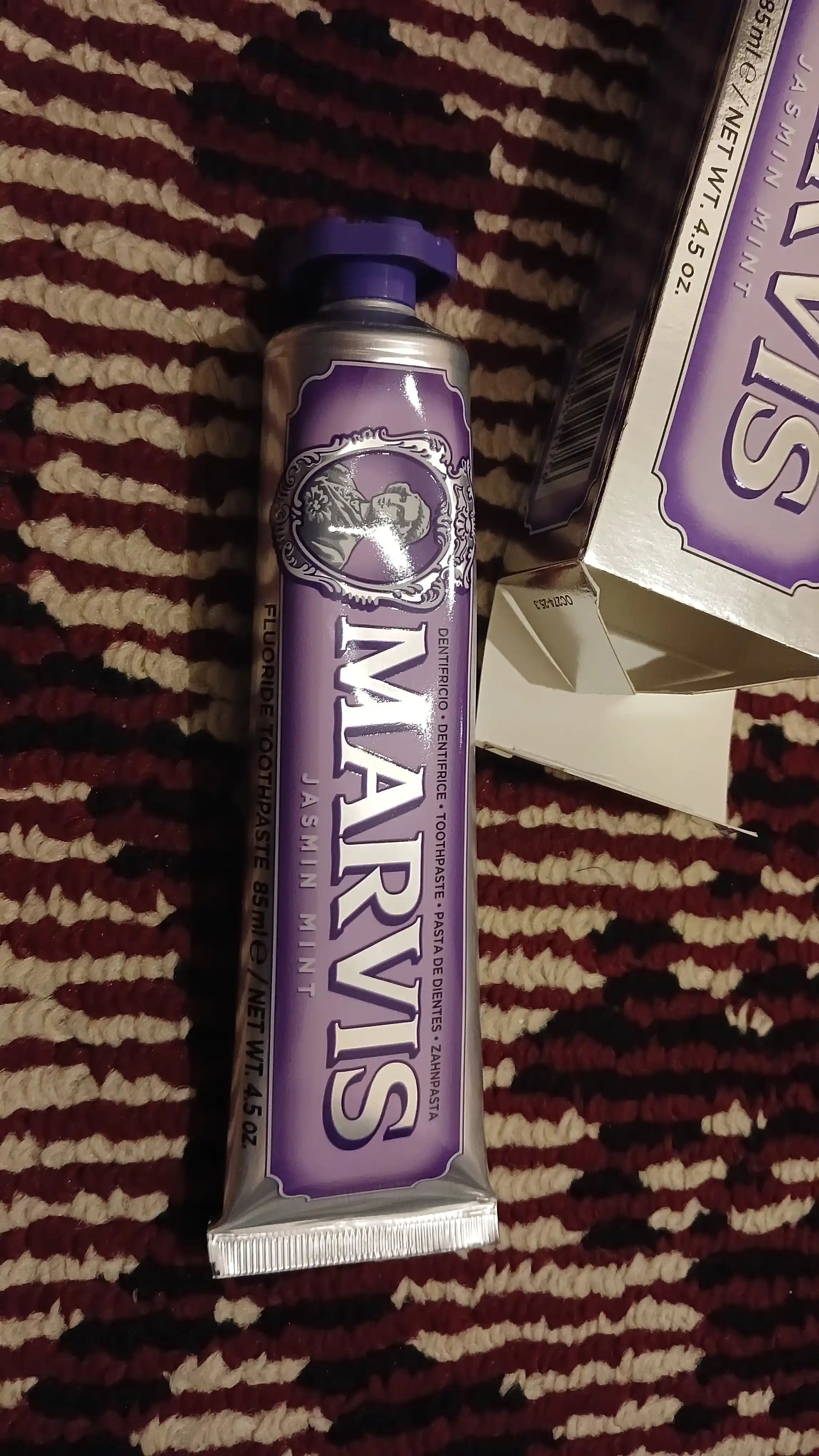 Marvis tish pastasi, 10 xil ta’m, 85 ml, Italiyada ishlab chiqarilgan: 🇮🇹