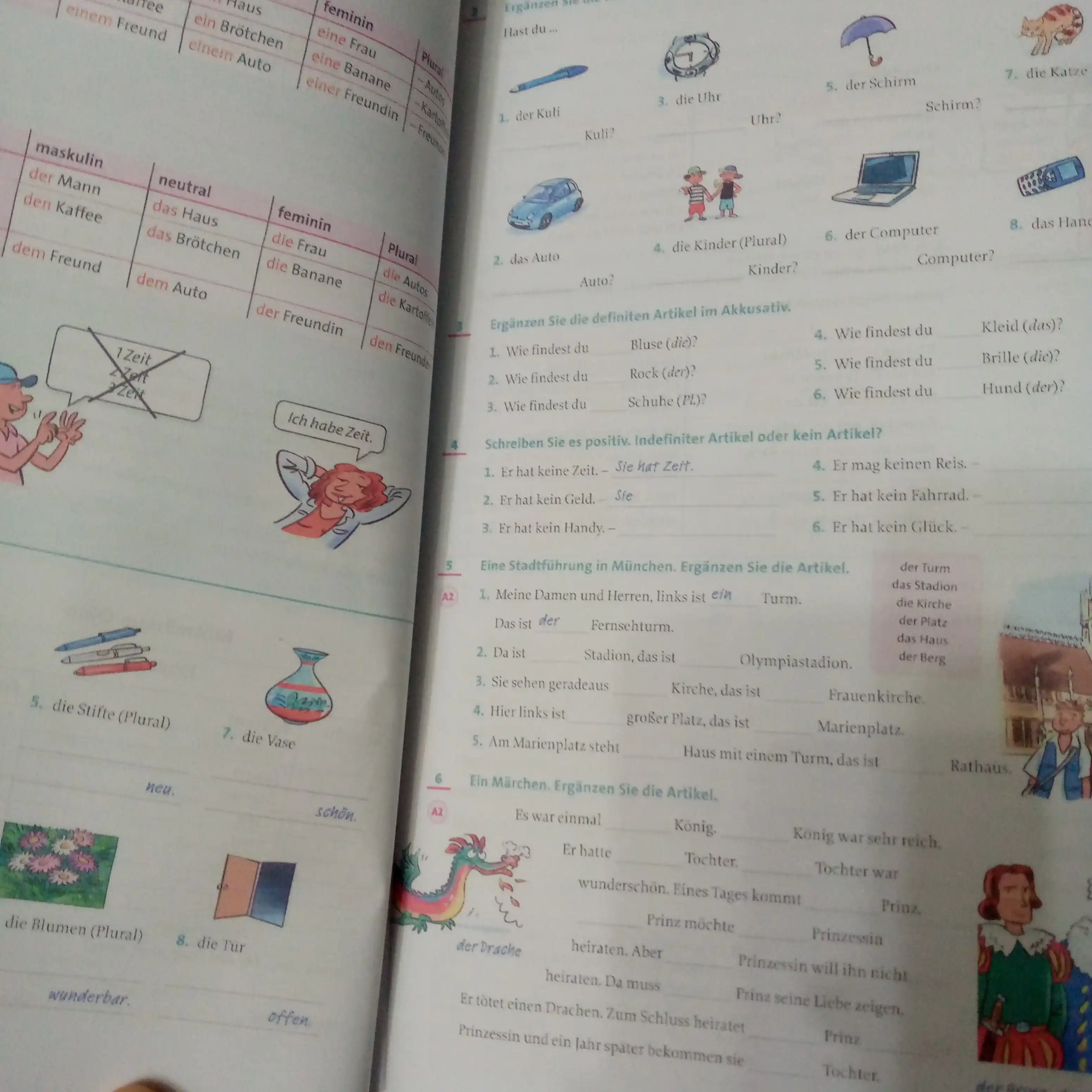 Grammatik aktiv, A1, B1, Grammatik aktiv — Deutsch als Fremdsprache