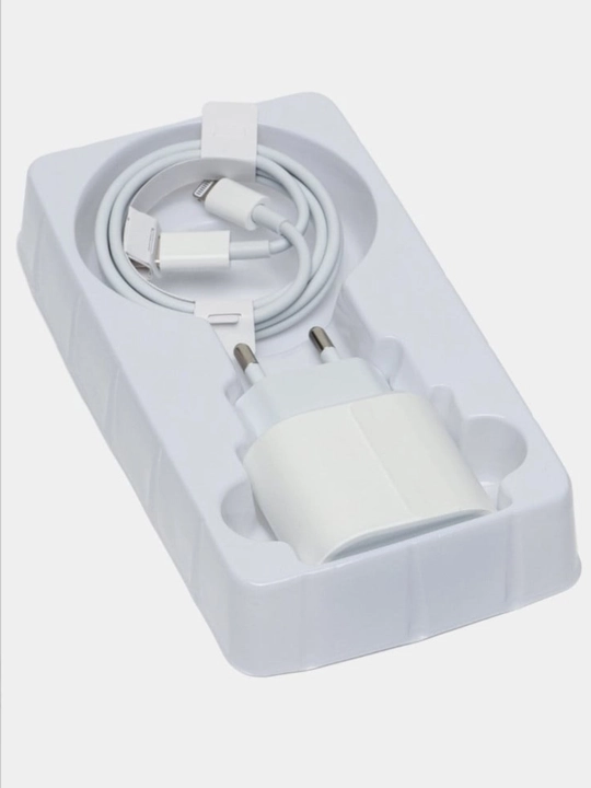 Зарядка для iPhone 14/15/16 Pro Max 33W USB-C/Lightning быстрая