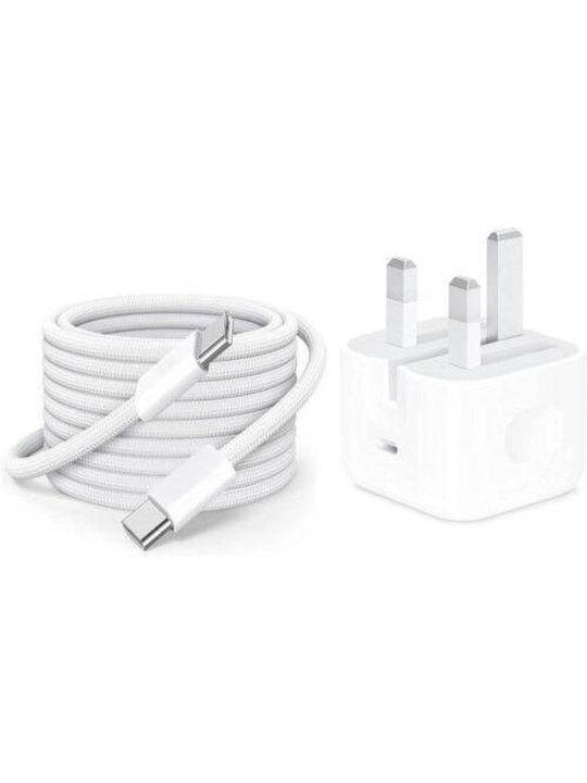 IPhone 14/15/16 Pro Max uchun tezkor 33W USB-C/Lightning adapter + kabel