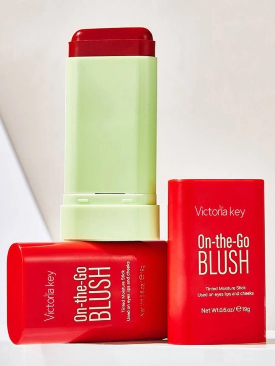 Ffiomror On-the-Glow Blush — namlantiruvchi stik-rumyana, yuz va lablar uchun - 