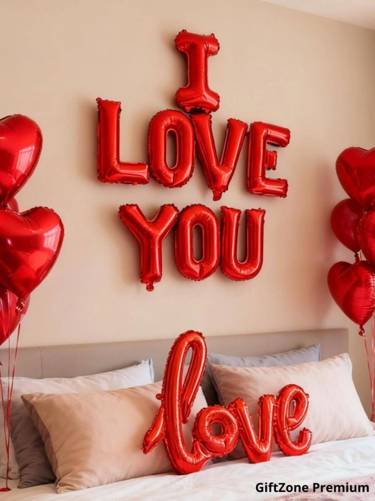 Набор воздушных шаров I LOVE YOU