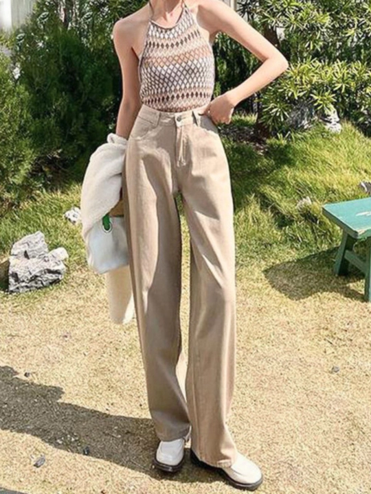 Ayollar uchun keng jinsi shim