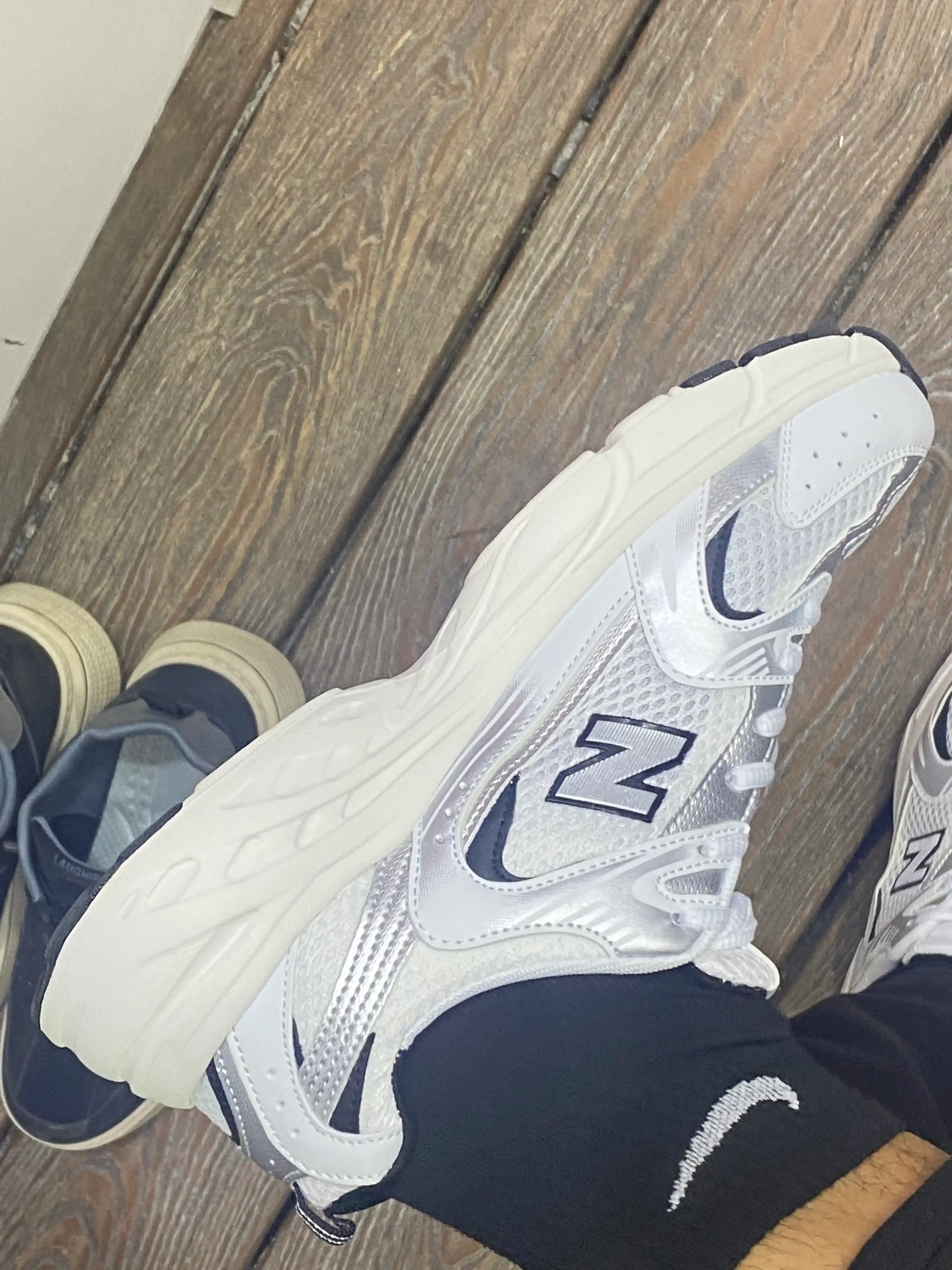 Erkaklar va ayollar krossovkalari NB running, 530, sport poyabzali