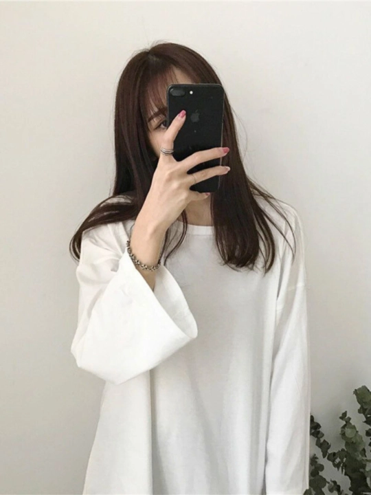 Ayollar uchun oversize longsliv, kofta - 