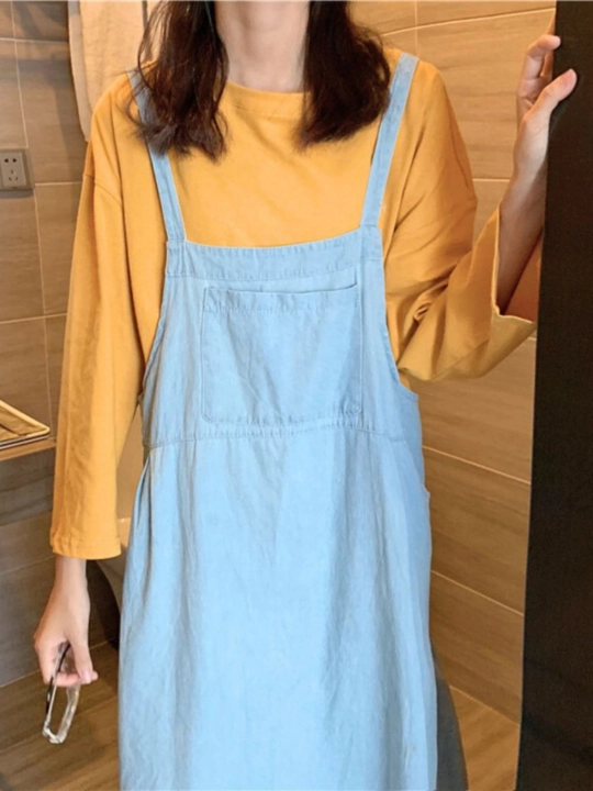 Ayollar uchun oversize longsliv, kofta