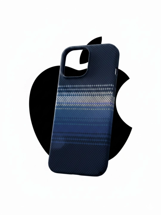 Тонкий карбоновый чехол для iPhone 16 Pro Max. Лёгкий, прочный и стильный - 