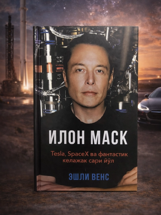 Ilon Mask, Tesla, SpaceX va fantastik kelajak sari yo‘l, Eshli Vens - 
