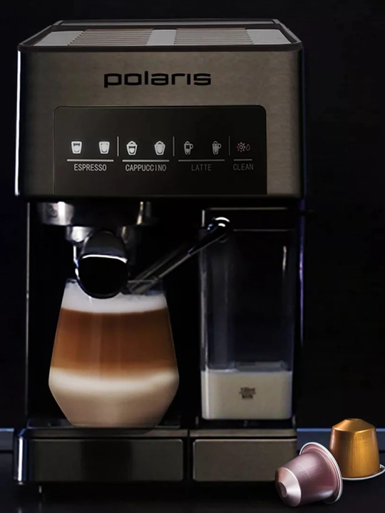 Кофеварка Polaris PCM 1541E Adore Cappuccino
