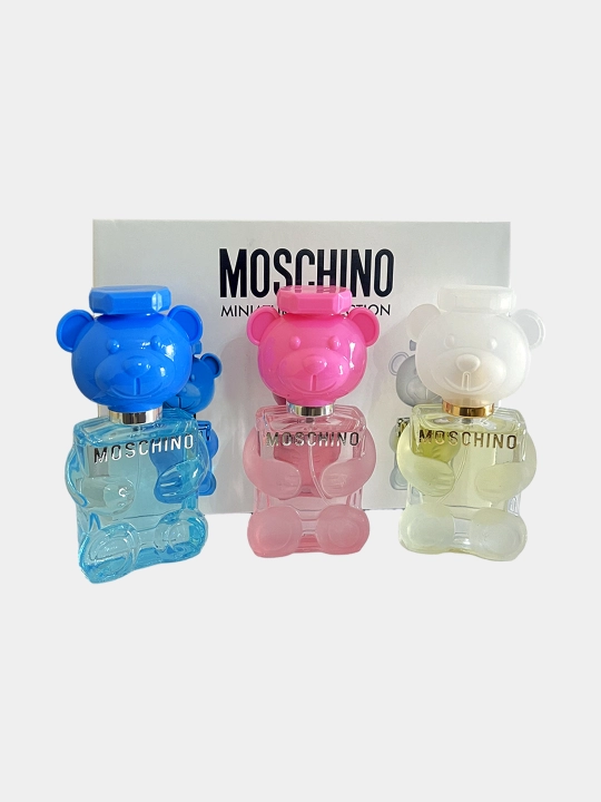 Ayollar uchun Moschino Toy 3 ta 1 da atirlar to‘plami (30 ml × 3) - 