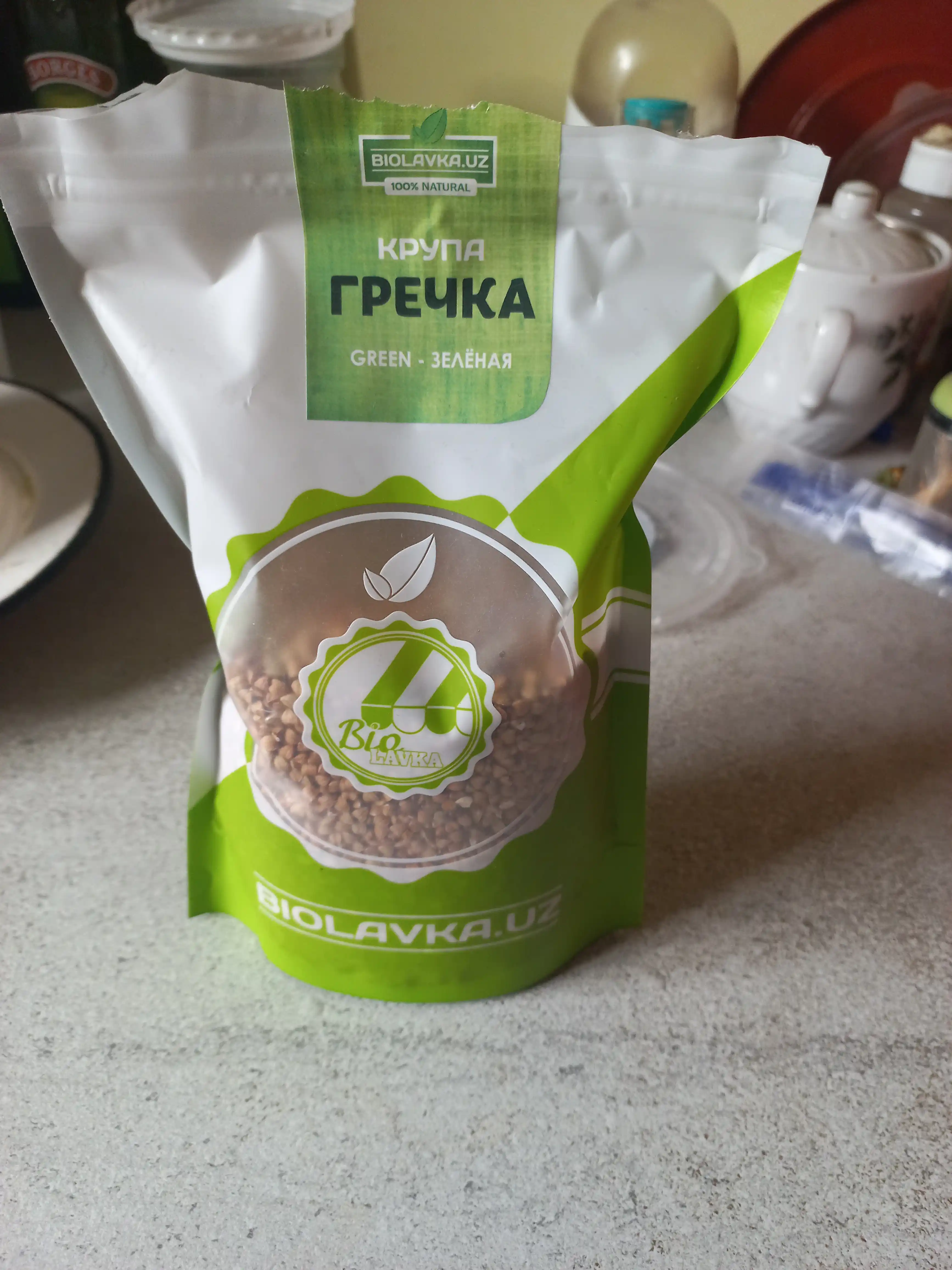 Grechka yashil, glyutensiz, Biolavka, 500 g