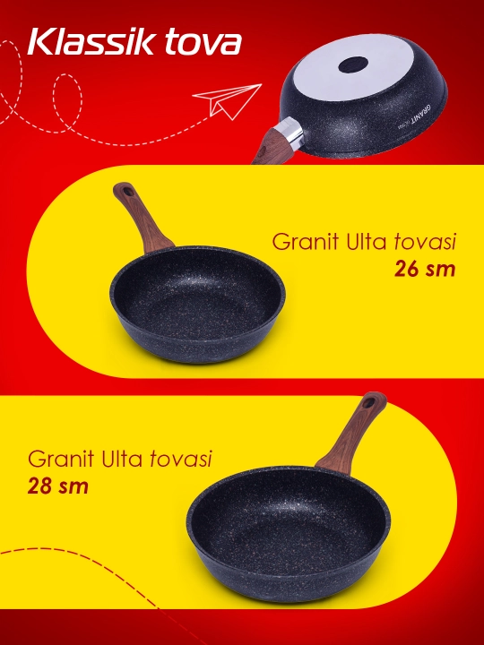 Tova Kukmara Granit Ultra 22 / 24 / 26 / 28 sm (Rang-Blue)