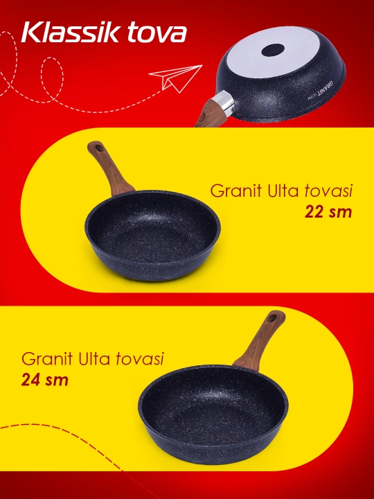 Tova Kukmara Granit Ultra 22 / 24 / 26 / 28 sm (Rang-Blue)