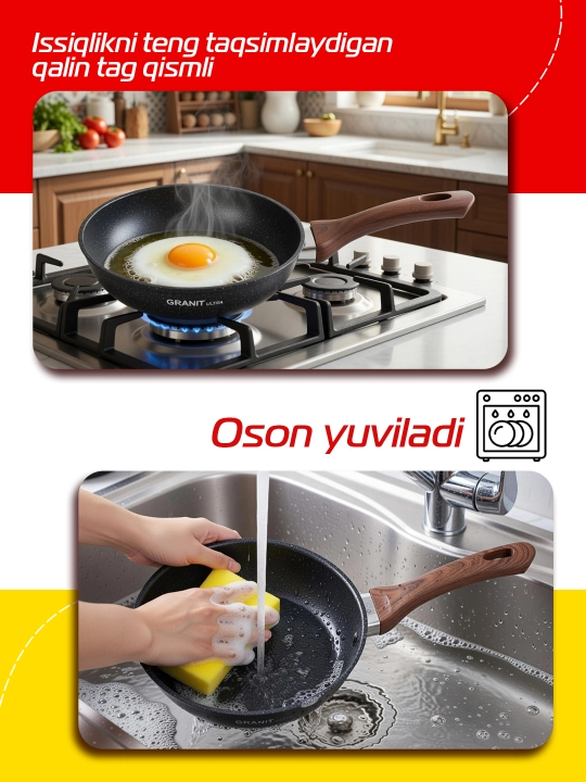 Tova Kukmara Granit Ultra 22 / 24 / 26 / 28 sm (Rang-Blue)
