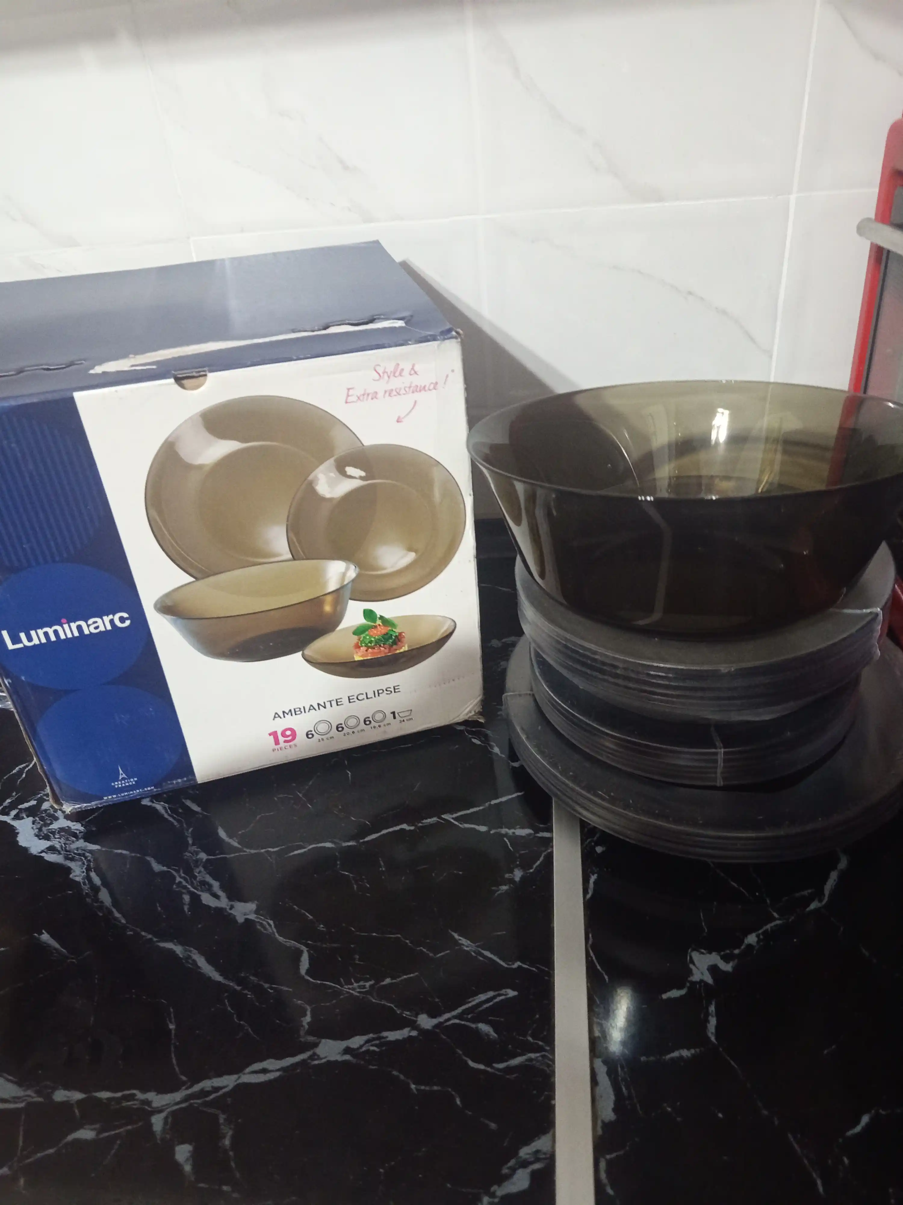 Столовый сервиз Luminarc Ambiante Eclipse, 19 предметов