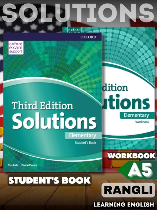 Solutions Third Edition — Elementary va Pre-Intermediate, Student’s Book va Workbook - 