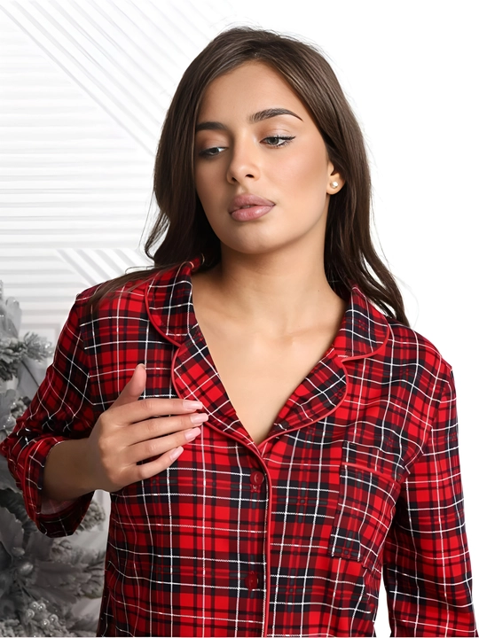 Ayollar pijamasi, Amerika uslubidagi bahorgi pijama, o‘lchamlari: M L XL XXL XXXL. Nafas oluvchi