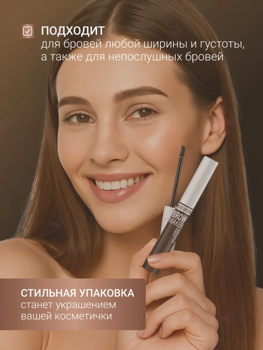 Тушь для бровей BROW MAKER, 6,2 г, Belor Design