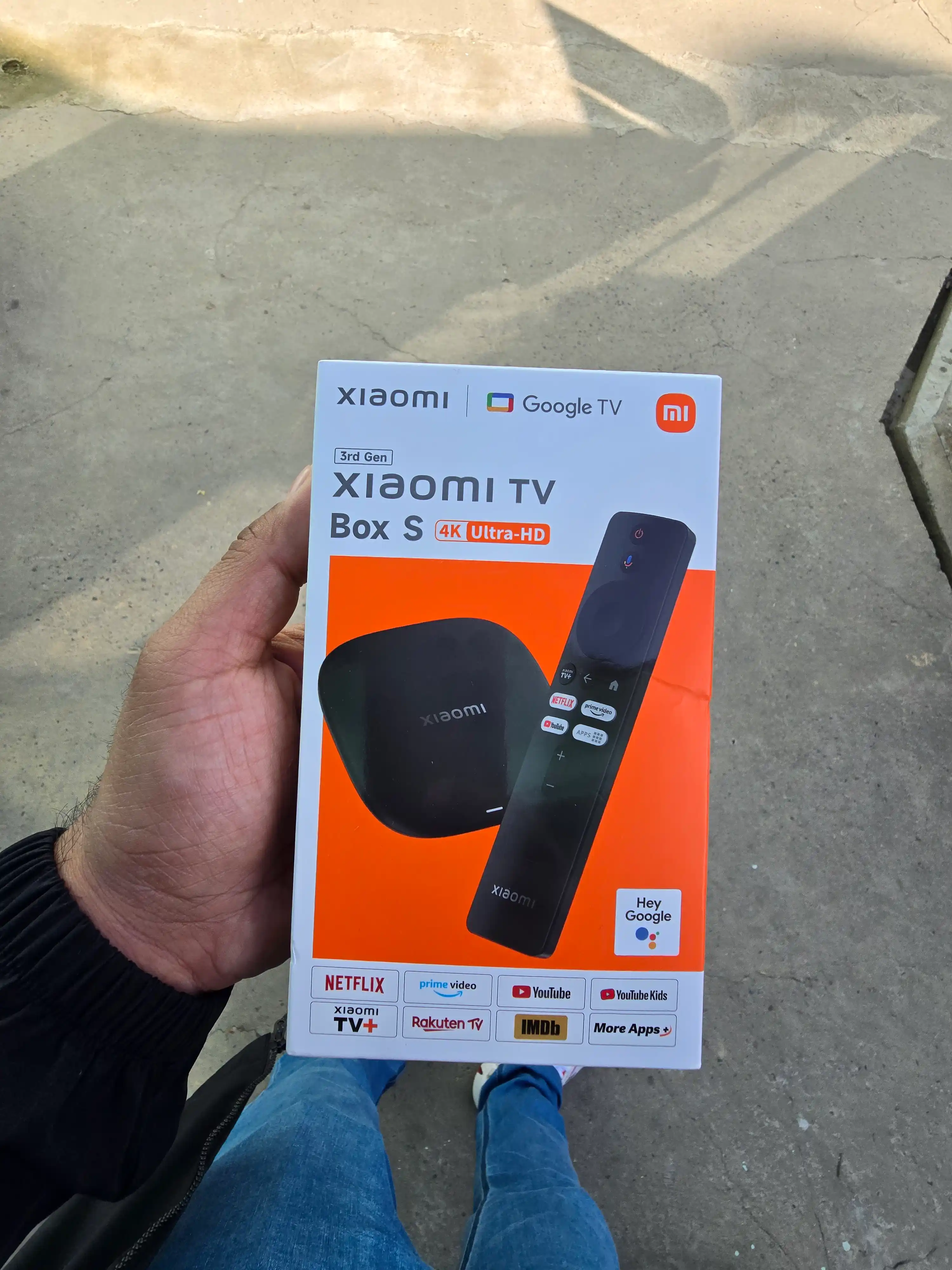 Приставка для телевизора Mi Box S 3rd Gen 4K,CPU AMLOGIC S905, Google TV GLOBAL