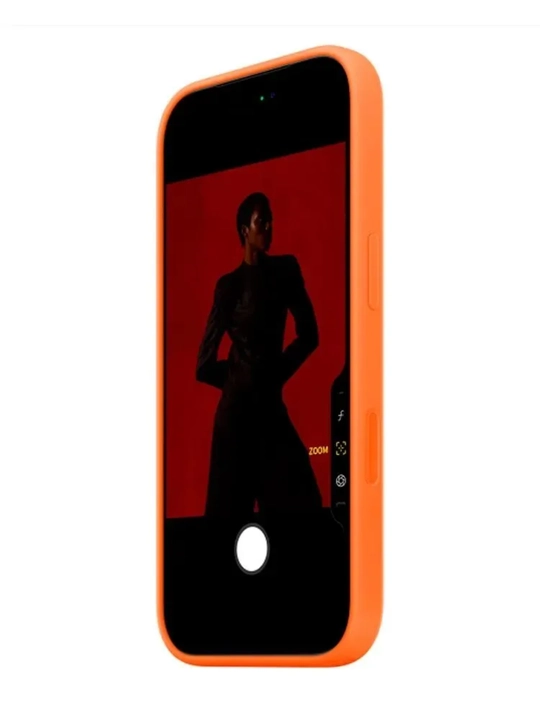 Silikonli chexol iPhone 17 Pro Max uchun, zarbaga chidamli - 