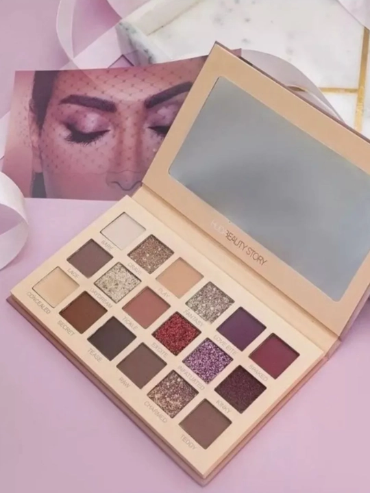 Палетка теней для век Huda Beauty The Nude Eyeshadow Palette