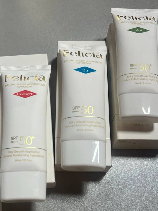 Felicia B5 Sun Cream SPF50+/PA++++ — солнцезащитный крем, 50 мл