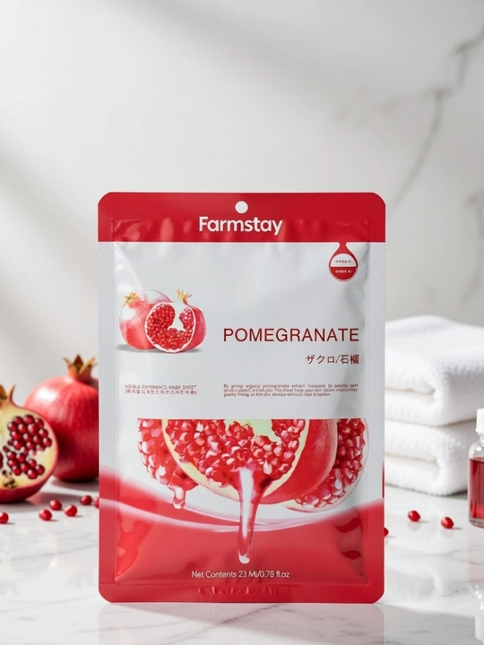 Тканевая маска для лица Farm Stay  Collagen Essence, увлажняющая 5 talik nabor - 