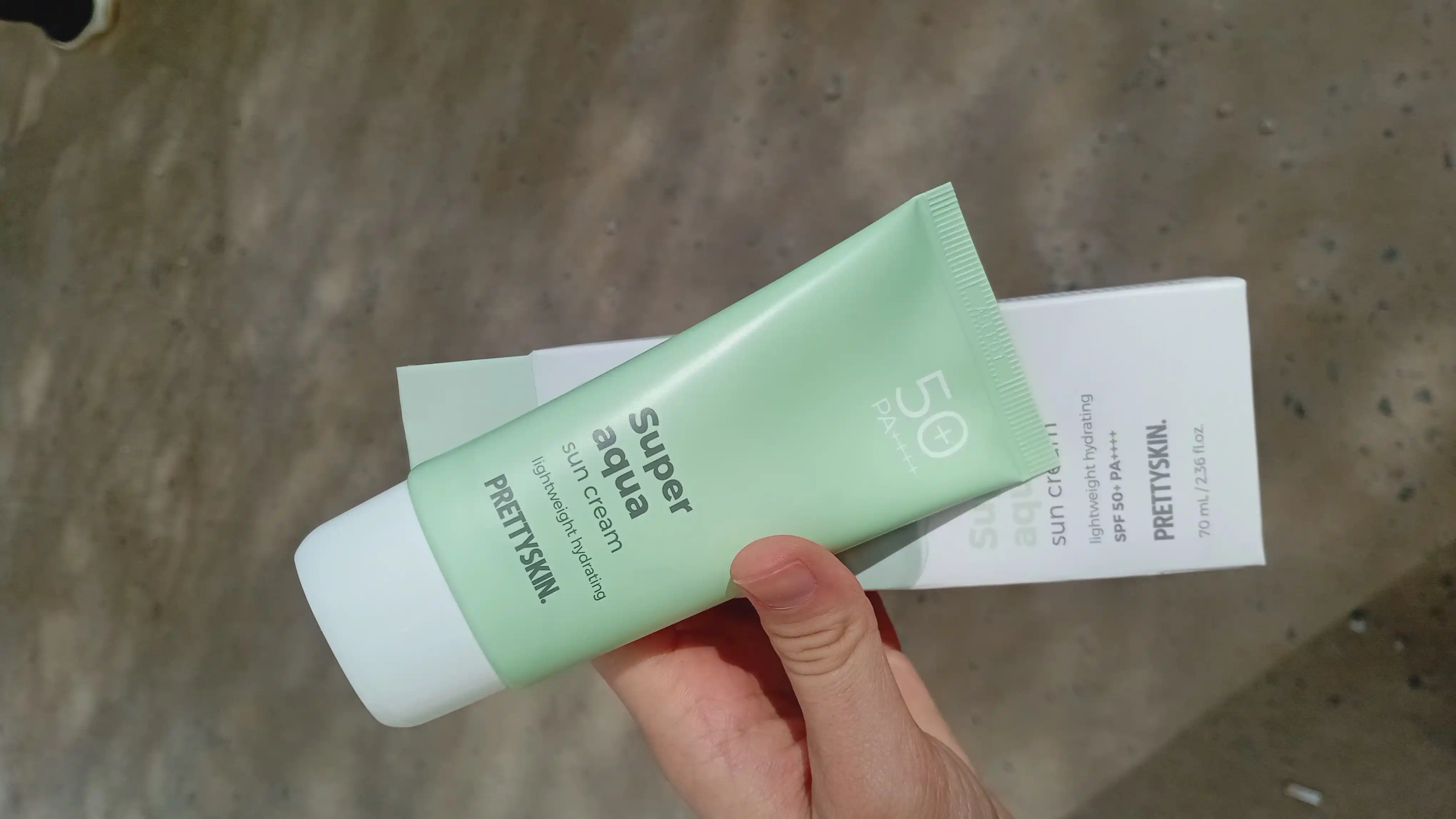 Pretty Skin Yuz uchun namlovchi, quyoshdan himoyalovchi krem SPF50+ PA++++ 4 xil, 70 ml