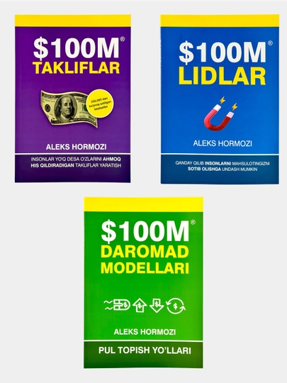 $100 М Таклифлар, $100 М Лидлар, $100 М Даромад Моделлари Алекс Ҳормози