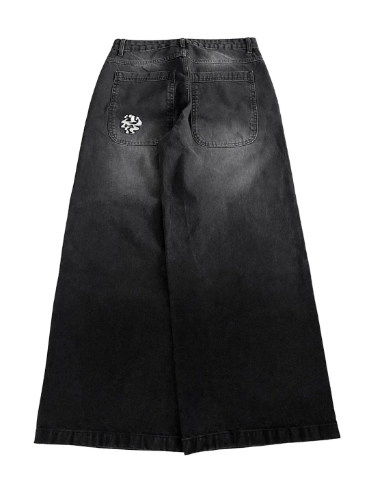 Keng jinsi shimlar to‘g‘ri trubkalar oversize y2k sk8 rap baggy jeans