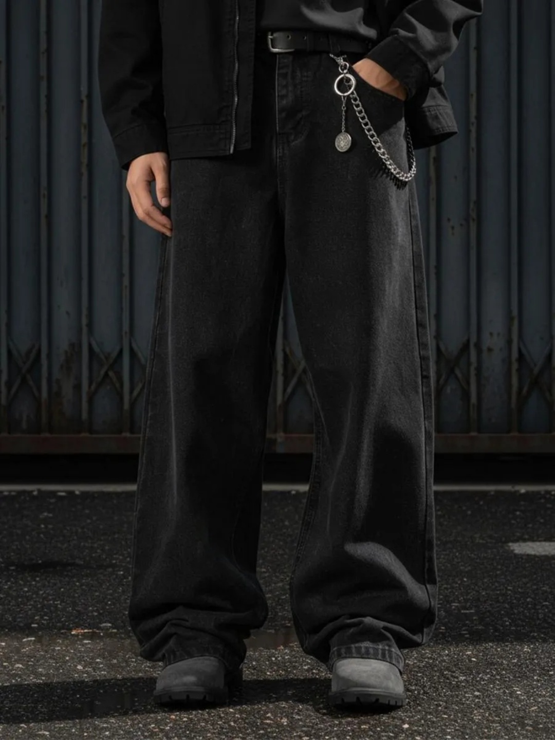 Keng jinsi shimlar to‘g‘ri trubkalar oversize y2k sk8 rap baggy jeans