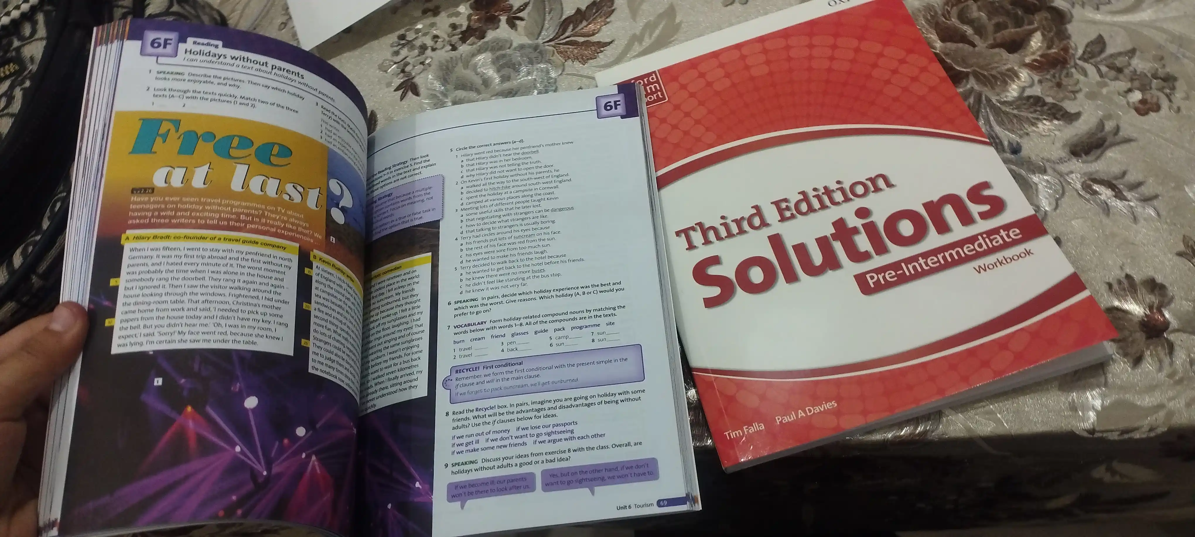 Solutions. Pre-Intermediate. Third Edition. Student's Book+Workbook