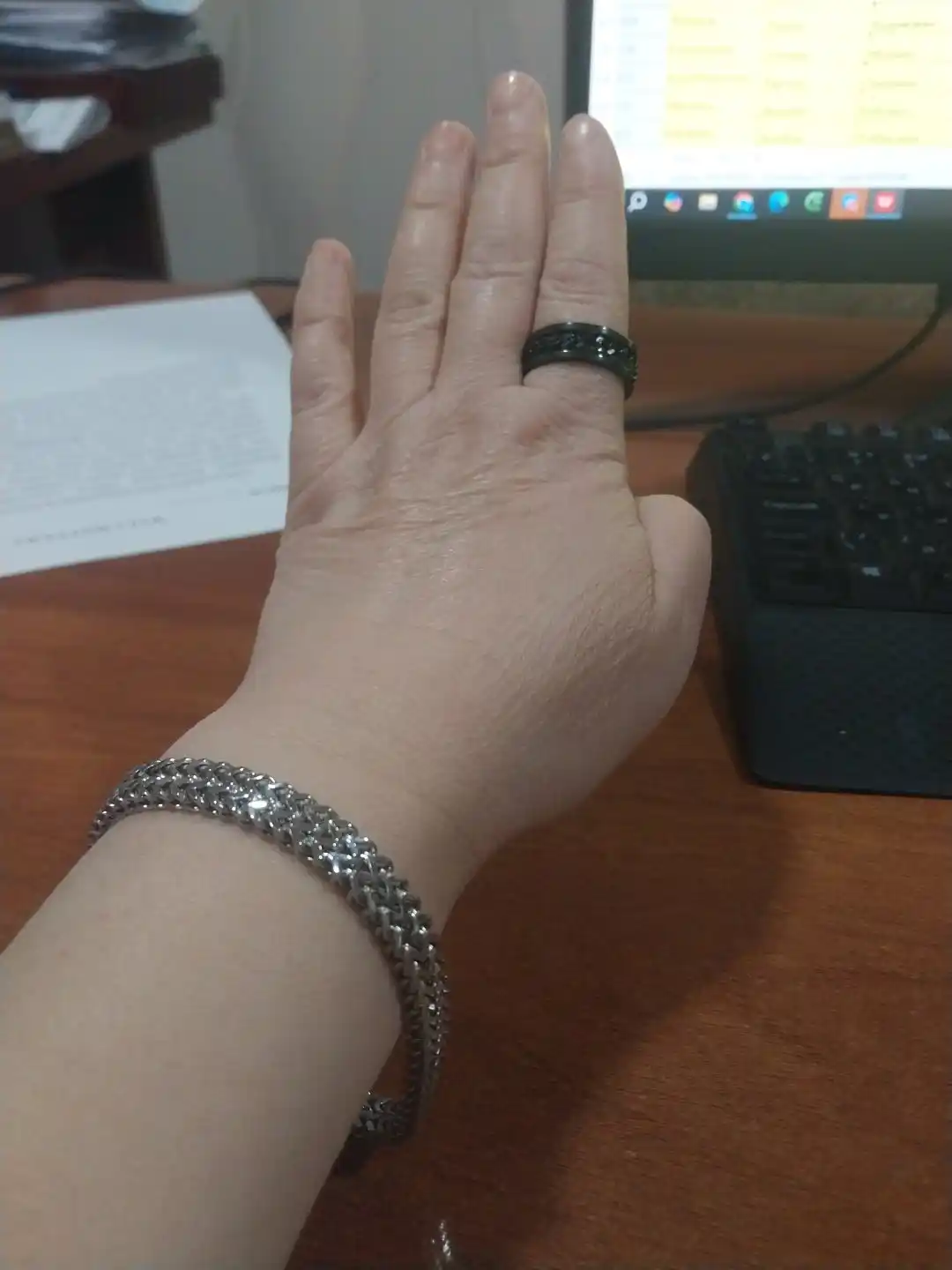 Браслет цепочка, сталь